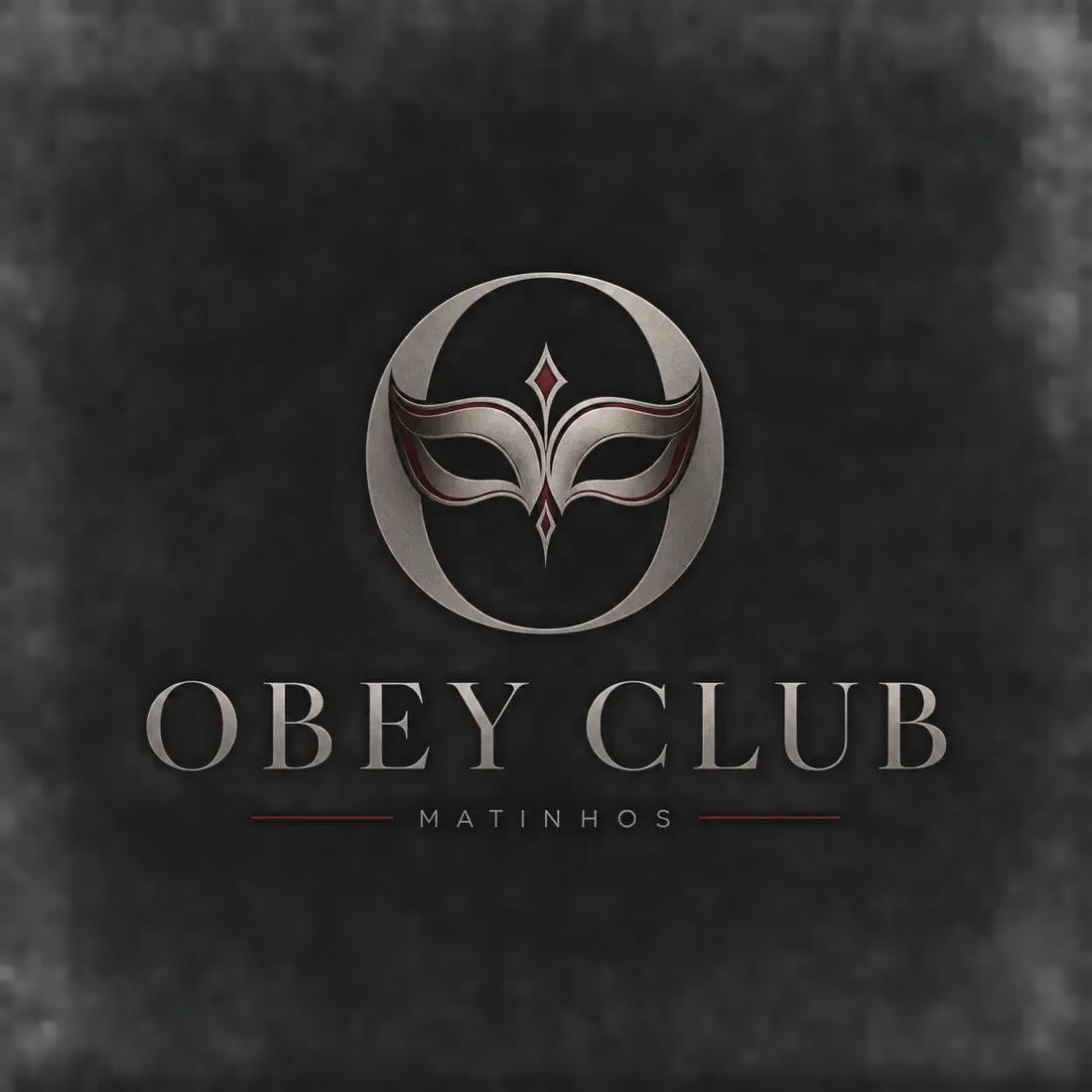Obey Club Matinhos — máscara veneziana